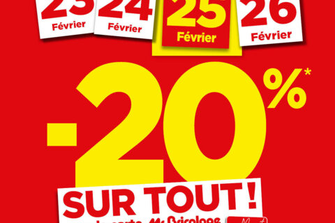 Promos spéciales du 23 au 26 février 2024